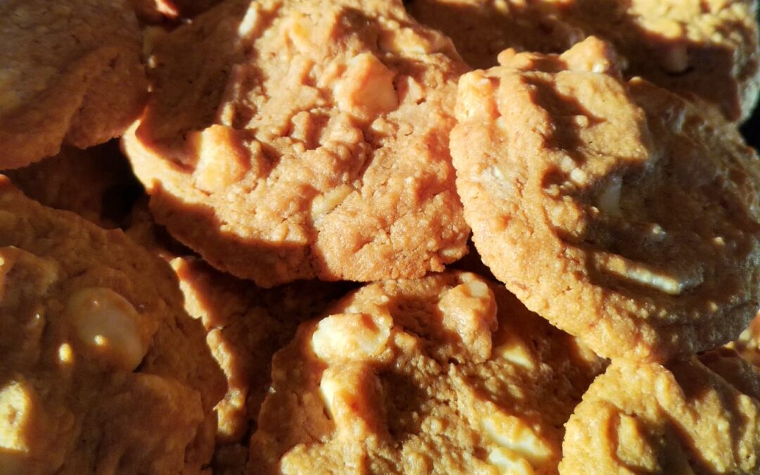 Cookies noix de macadamia et chocolat blanc