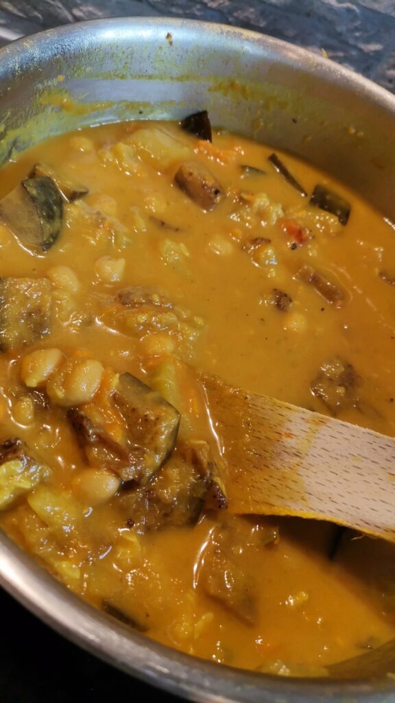 Curry de légumes aux pois-chiches - Nut'rition