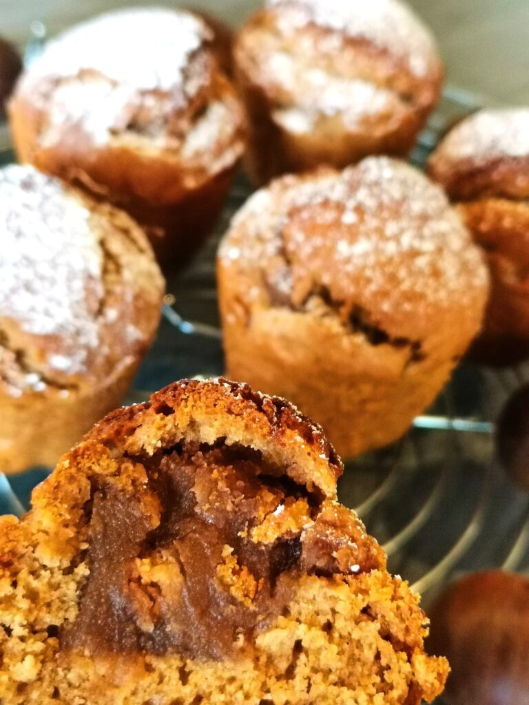 Muffin aux marrons coeur coulant - Nut'rition