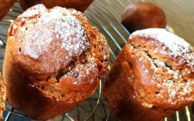 Muffin aux marrons coeur coulant